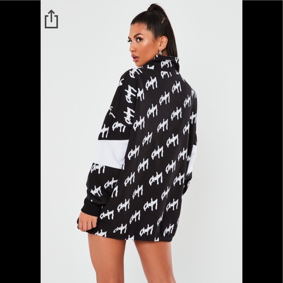 PLAYBOY Repeat Print Zip Up Oversized Sweatshirt Jacket ❌ lAST 1 ❌ - Picture 8 of 9